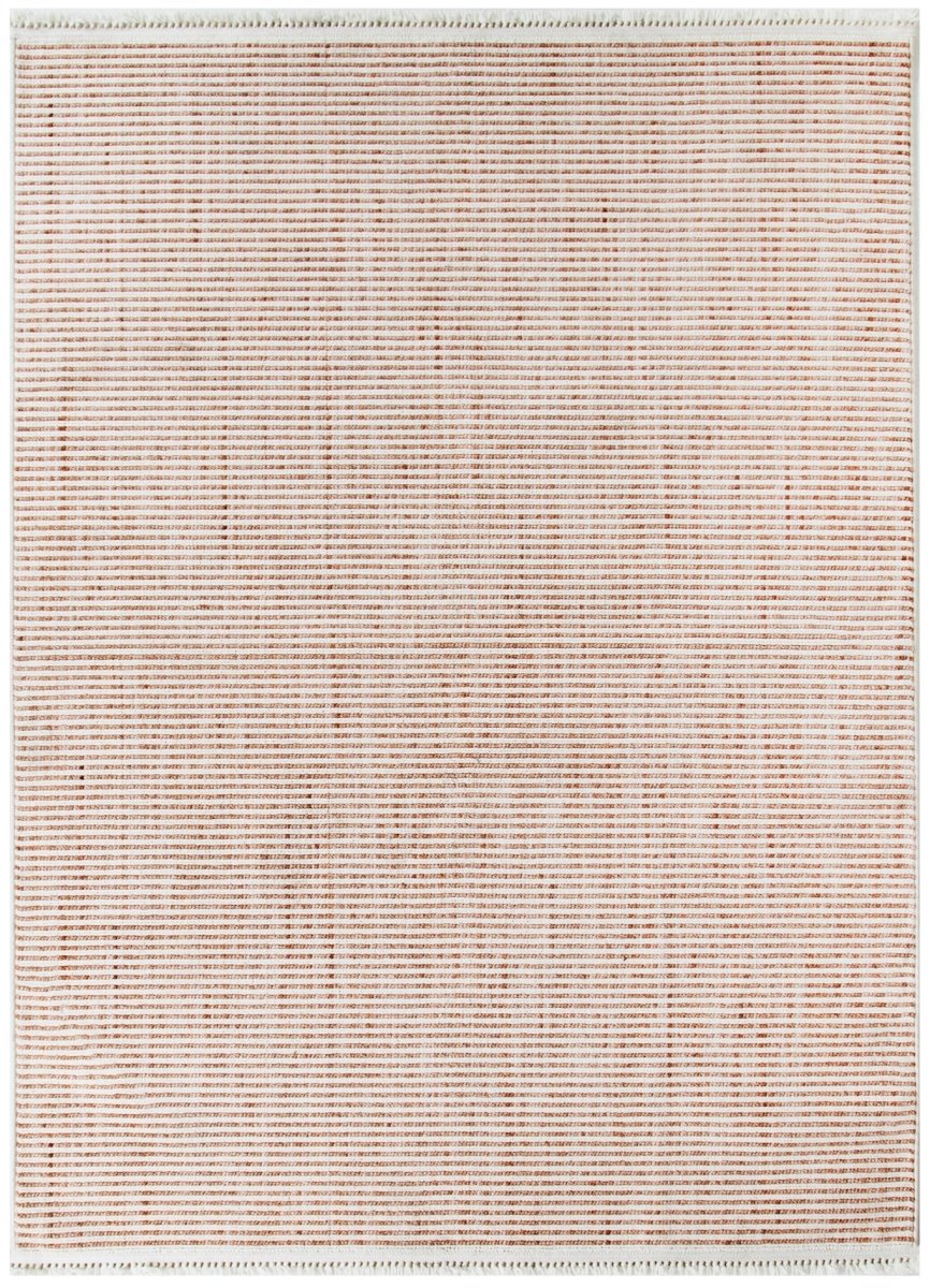Alira Pink Ivory Loop Stripes Rug