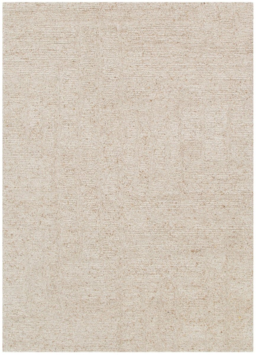 Arana Beige Modern Wool Rug