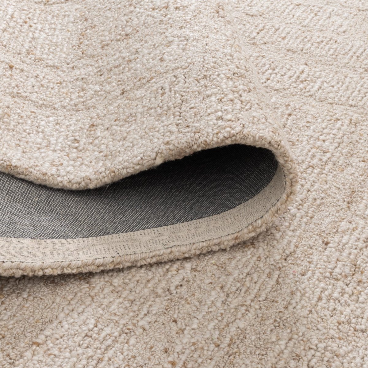 Arana Beige Modern Wool Rug