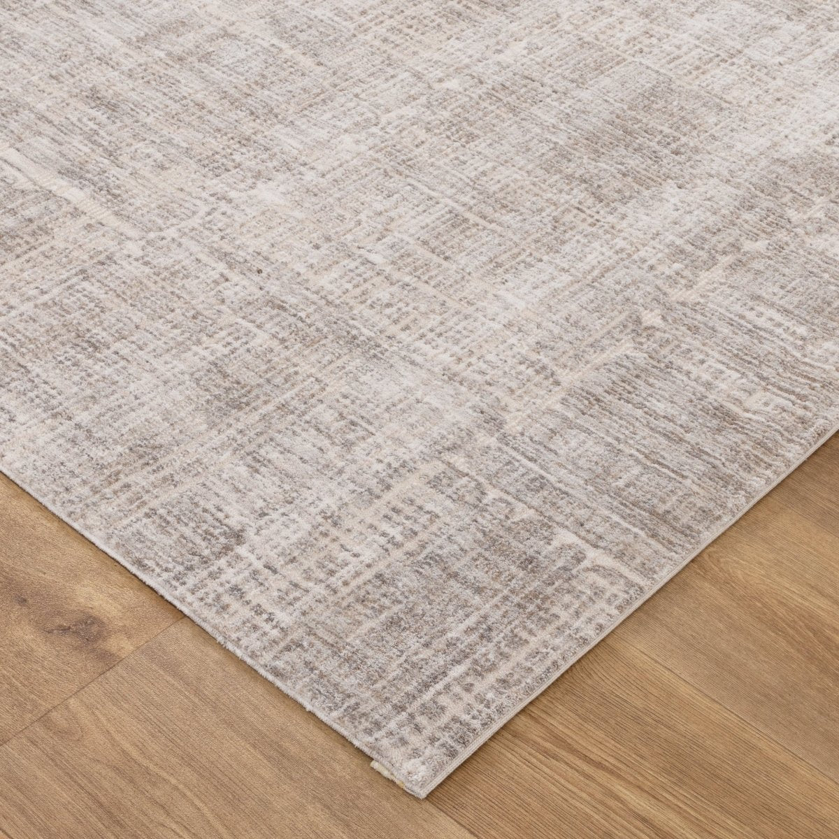 Ayra Beige Abstract Rug