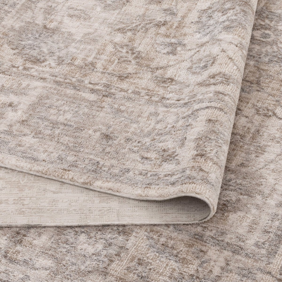 Ayra Beige & Blue Transitional Rug