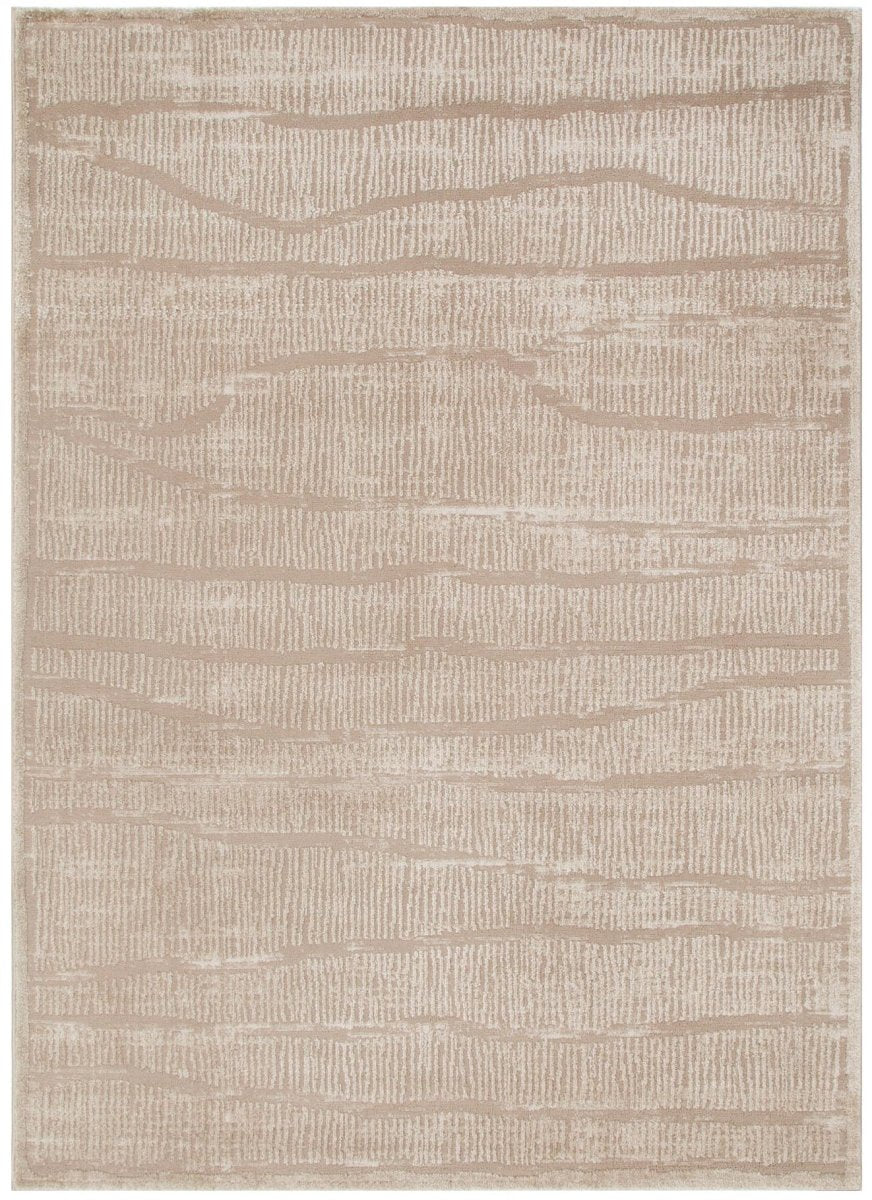 Belisse Abstract Beige Lines Rug