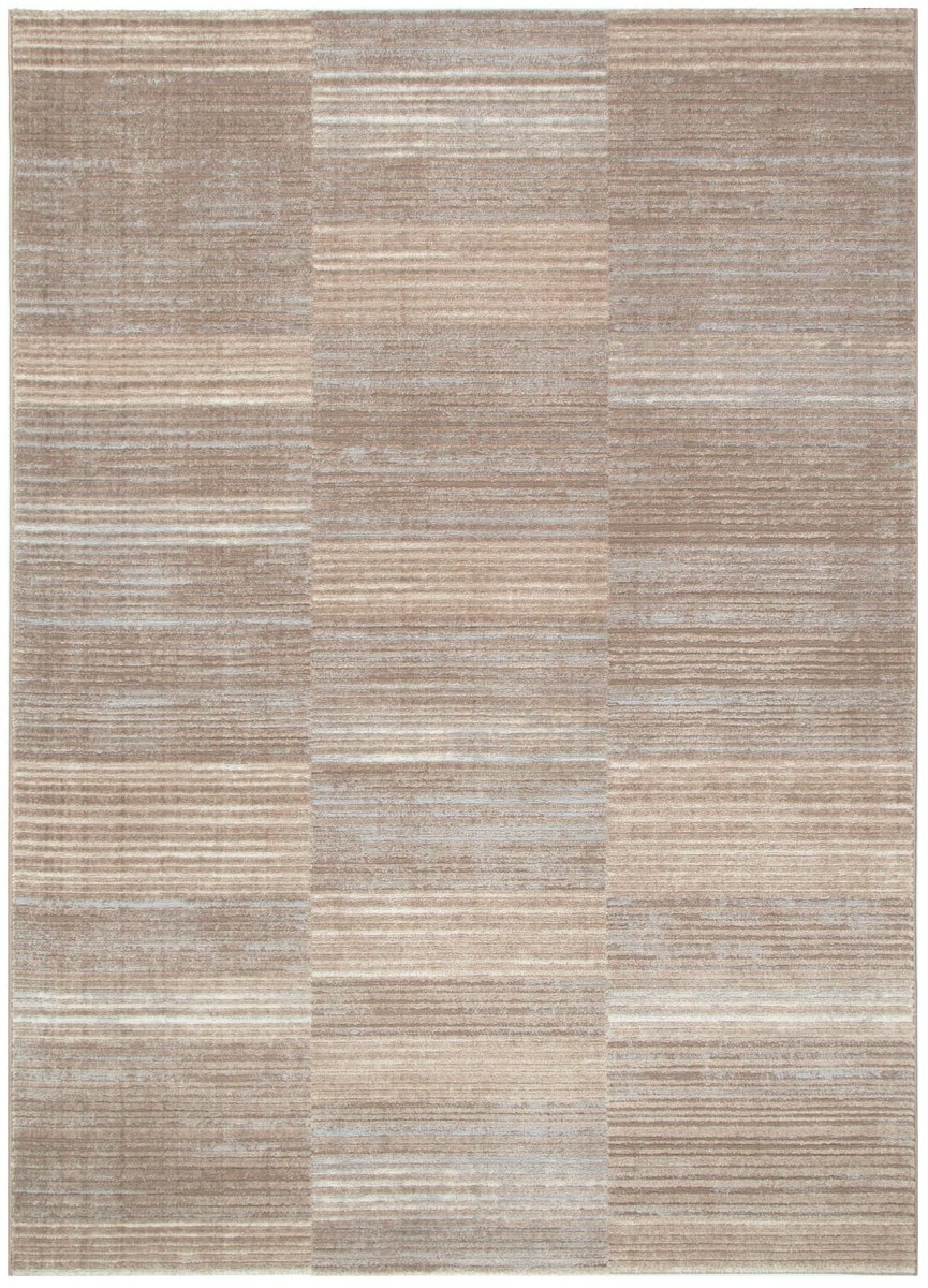 Belisse Lines Brown Grey Rug