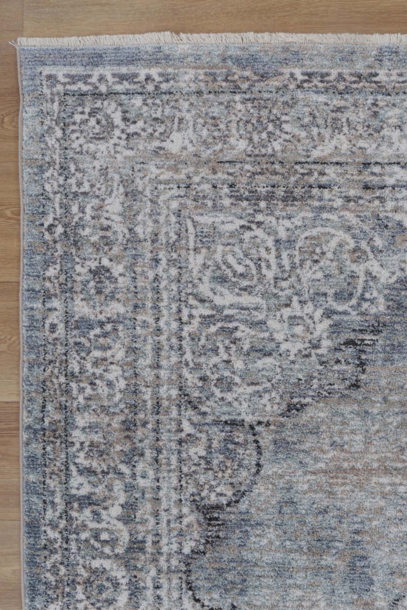 Bordura Vintage Woodmere Grey Rug - Ruggy