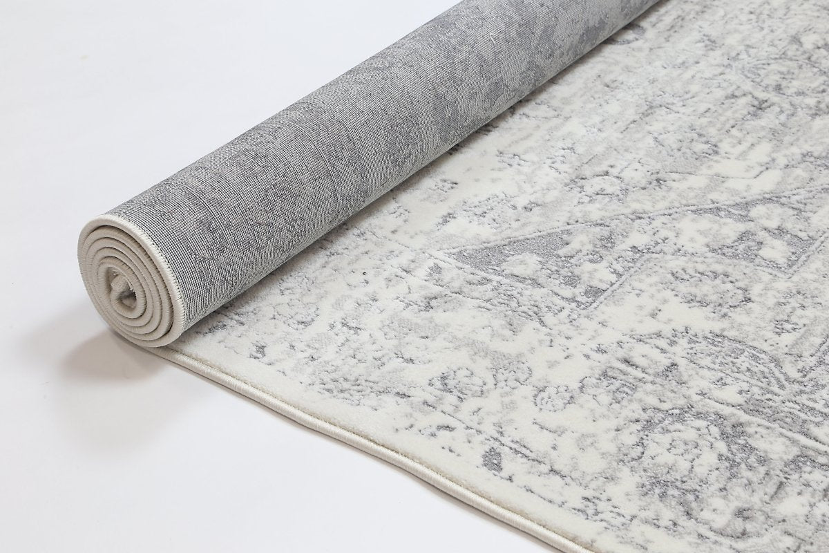 Celestial Classic Vintage Grey Rug - Ruggy