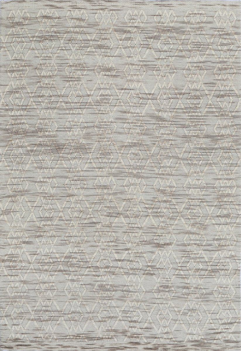 Dulcet Diamond Beige Wool Rug - Ruggy