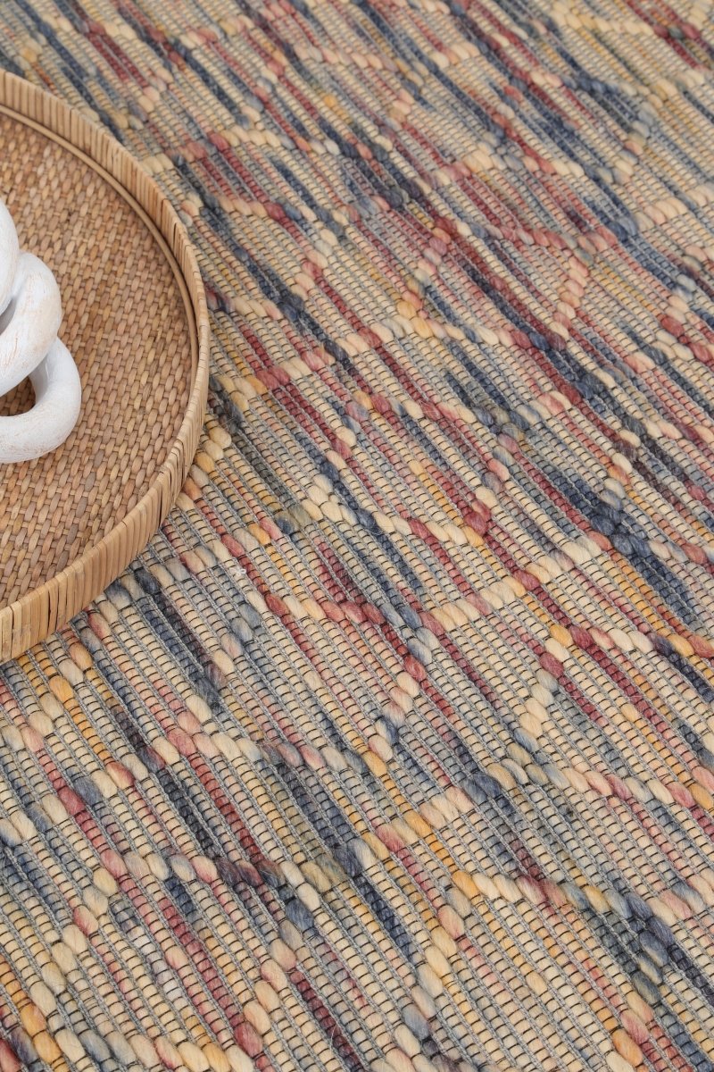 Dulcet Latice Multi Wool Rug - Ruggy