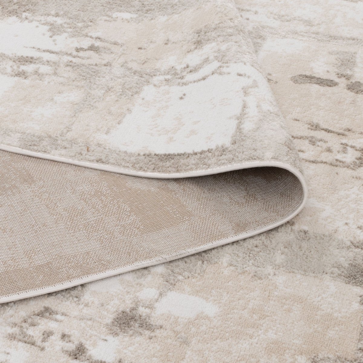 Eloura Abstract Wash Beige Rug