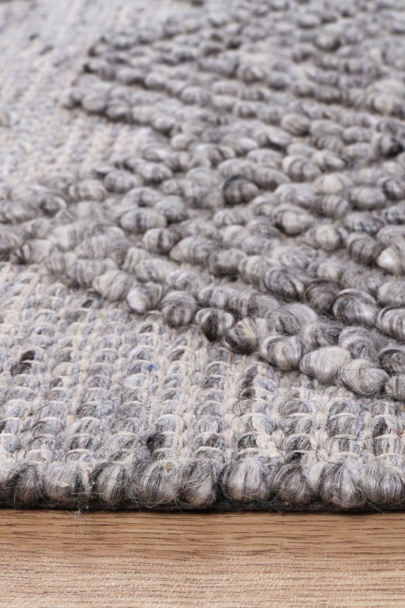 Essence Tribal Cava Steel Rug Area Rug | Ruggy