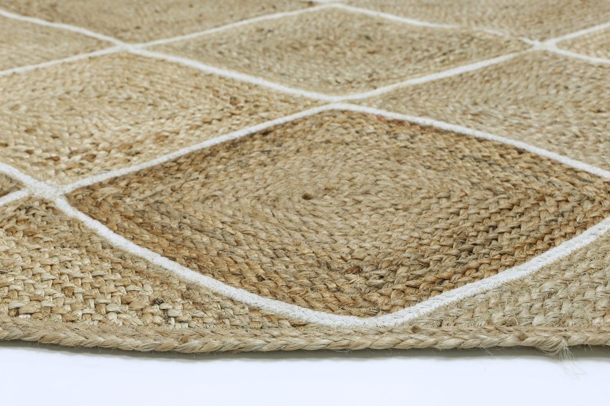 Glamour Natural Diamond Rug