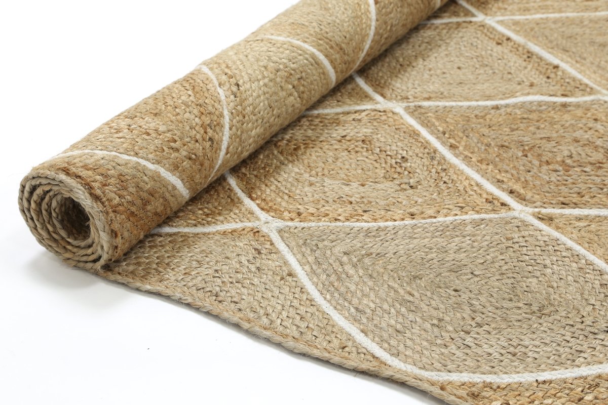 Glamour Natural Diamond Rug