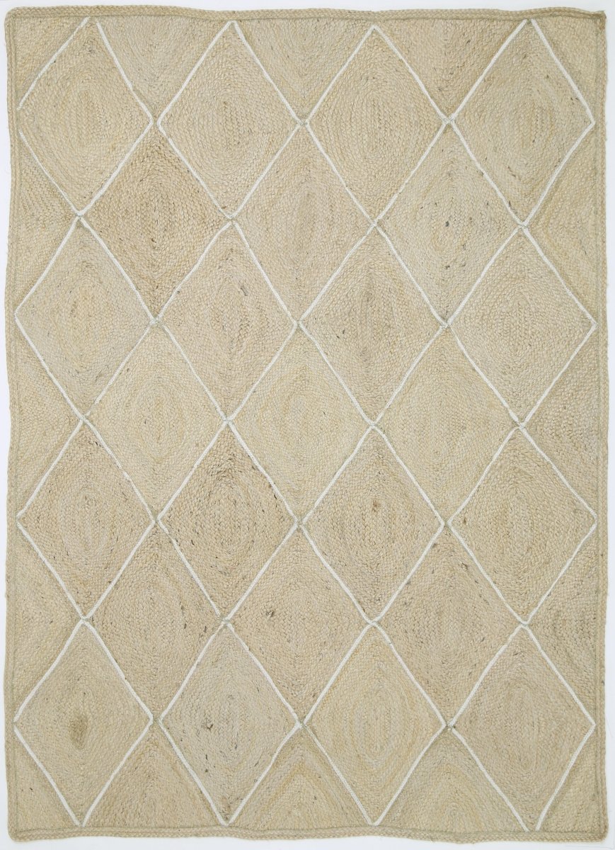 Glamour Pearl Diamond Rug