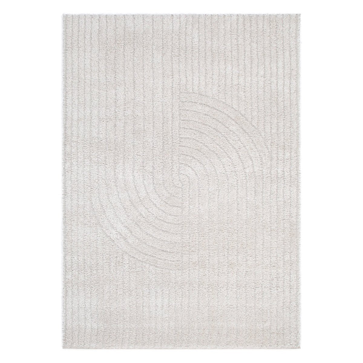 Halcyon Shaggy Circle BEIGE - Ruggy