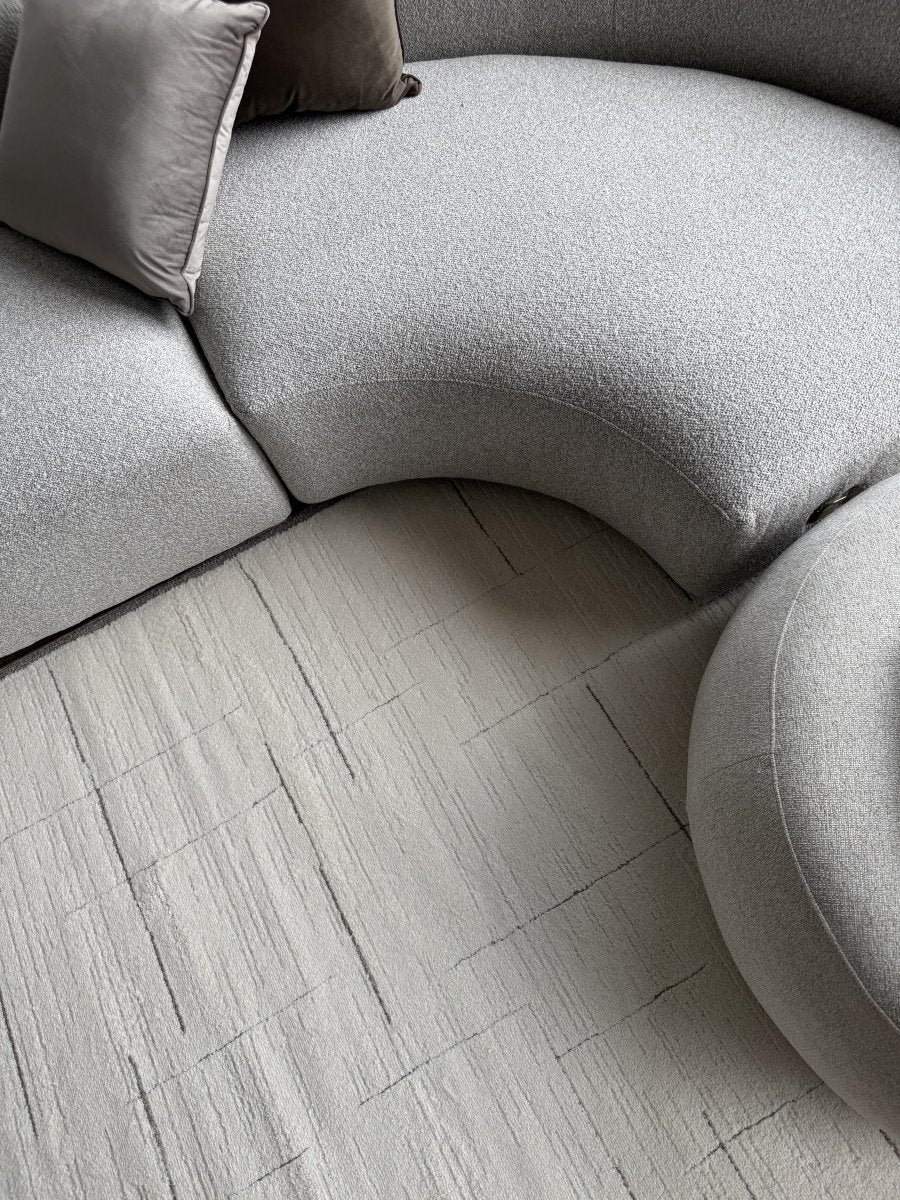 Kiama Square Lines Modern Rug