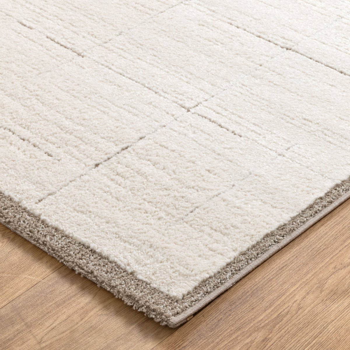 Kiama Square Lines Modern Rug