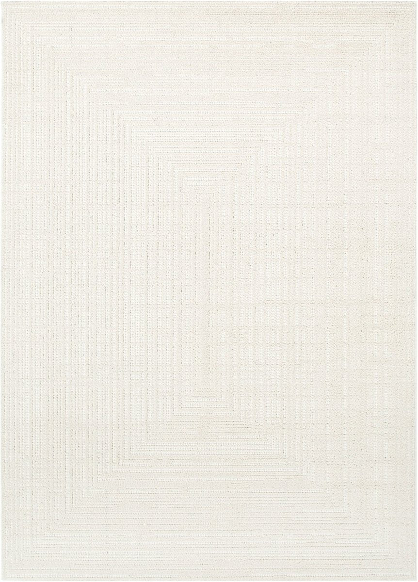 Murray Frames Cream Beige Rug
