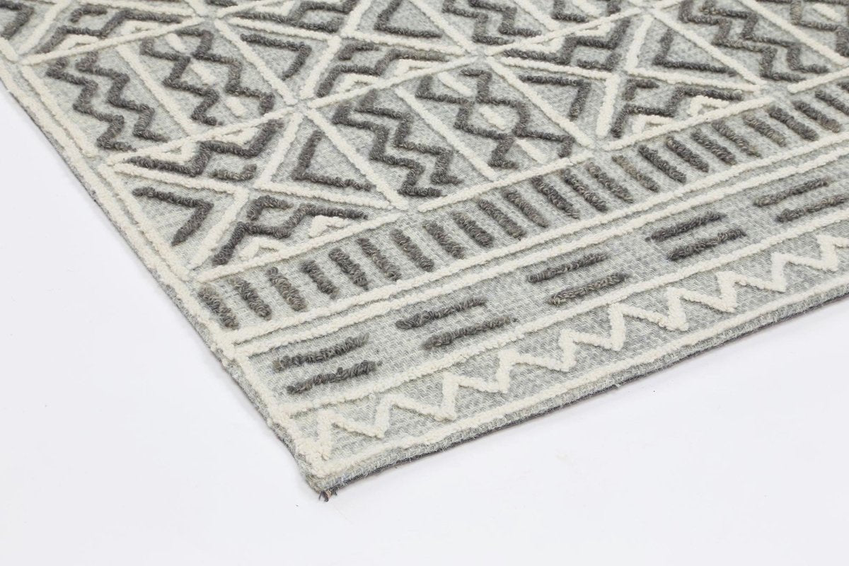 Noble Cordoba Grey Contemporary Rug - Ruggy