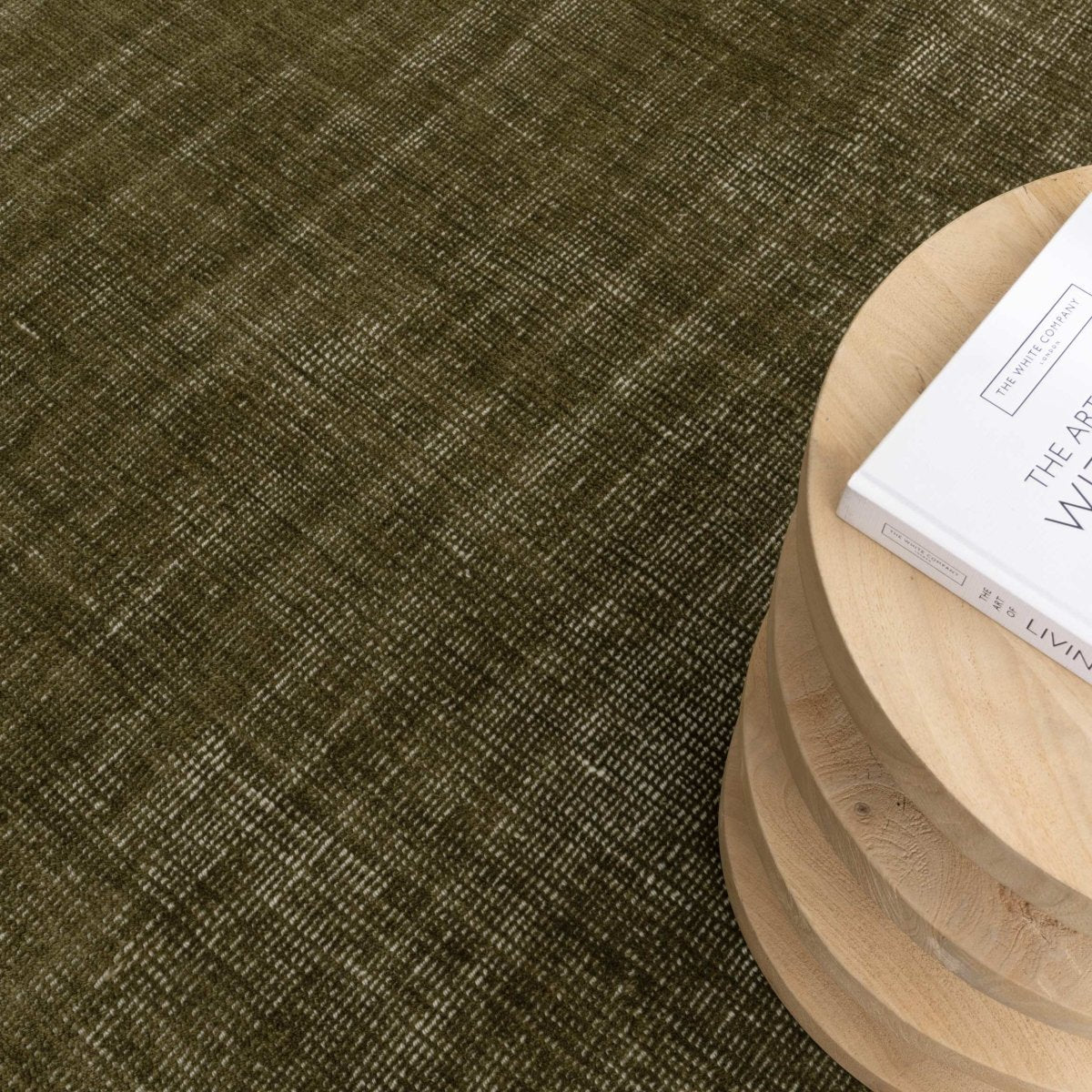 Novara Olive Green Indoor Outdoor Rug