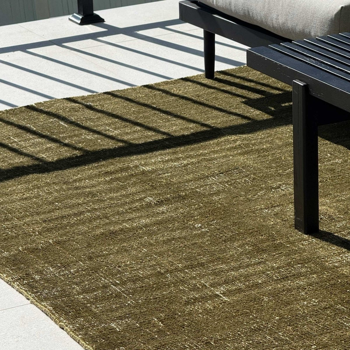 Novara Olive Green Indoor Outdoor Rug