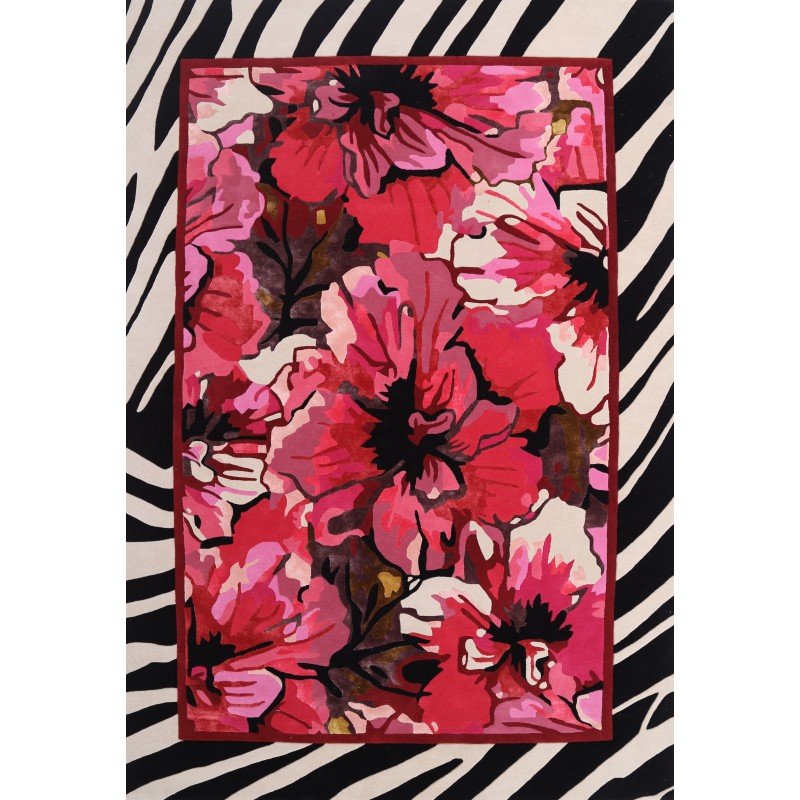 Regal Floral Poetica Designer Rug Area Rug | Ruggy