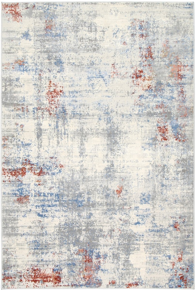 Sustaina Grey Multi Modern Rug - Ruggy