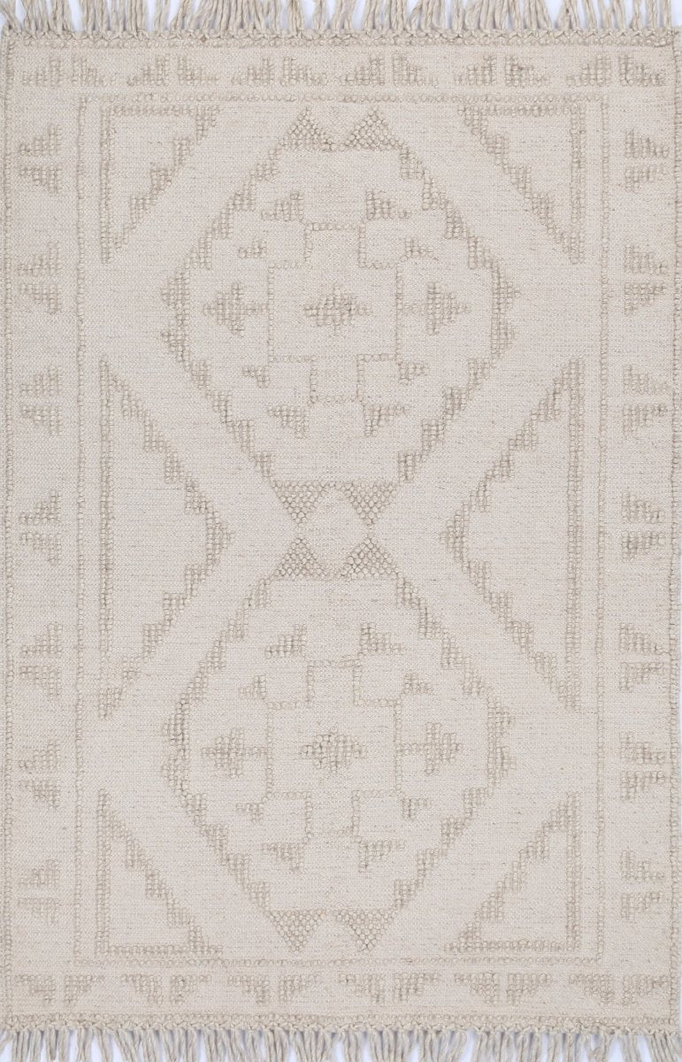 Treasure Ornamental Brown Wool Rug Area Rug | Ruggy