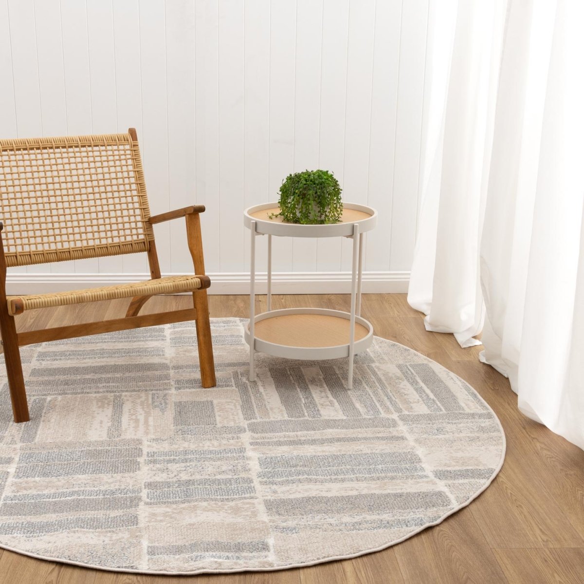 Victoria Tetris Neutral Rug