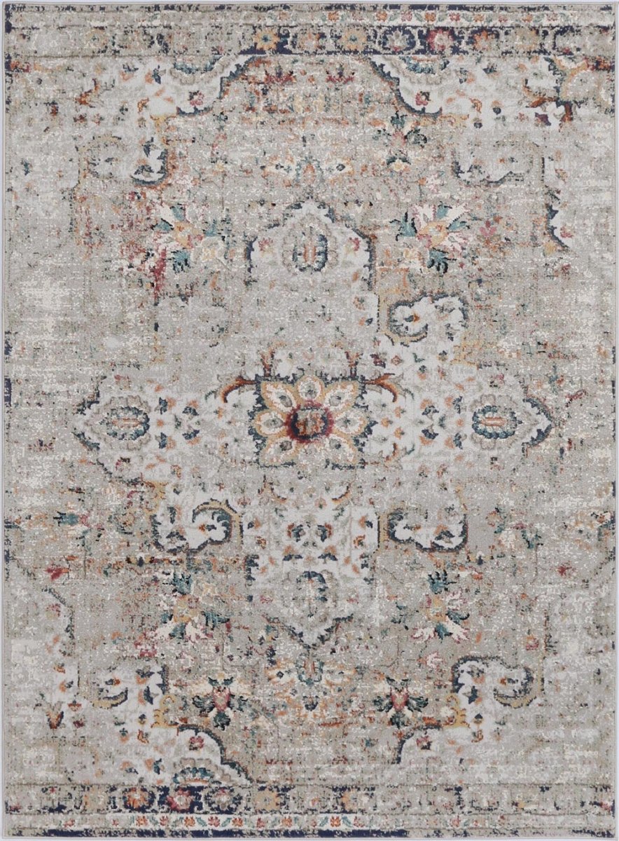 Vintage Oristano Multi Plush Rug Area Rug | Ruggy