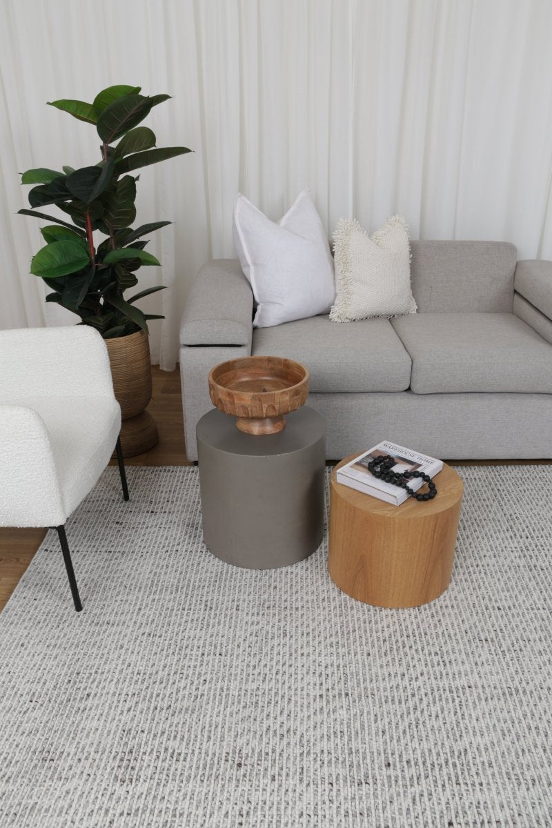 Allure Ivory Wool Rug Area Rug | Ruggy