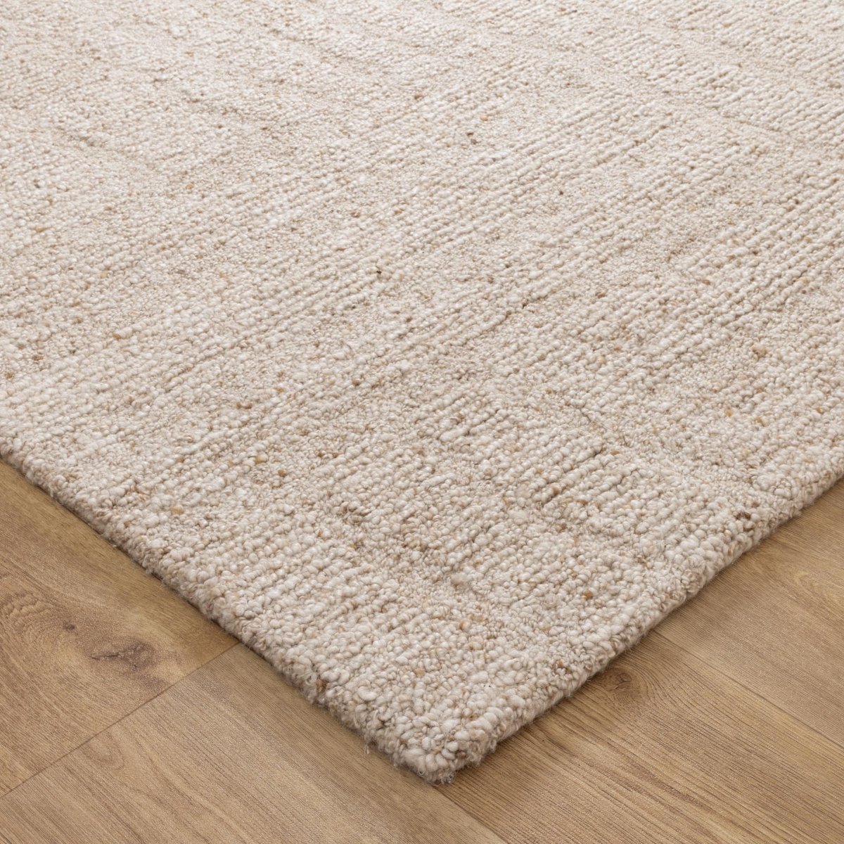 Arana Beige Modern Wool Rug