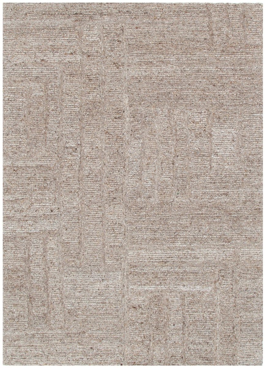 Arana Cocoa Modern Wool Rug