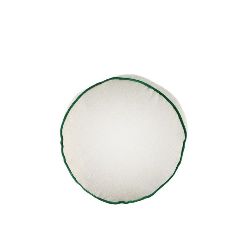 Bae Round Emerald Cushion 40cm CUSHIONS | Ruggy