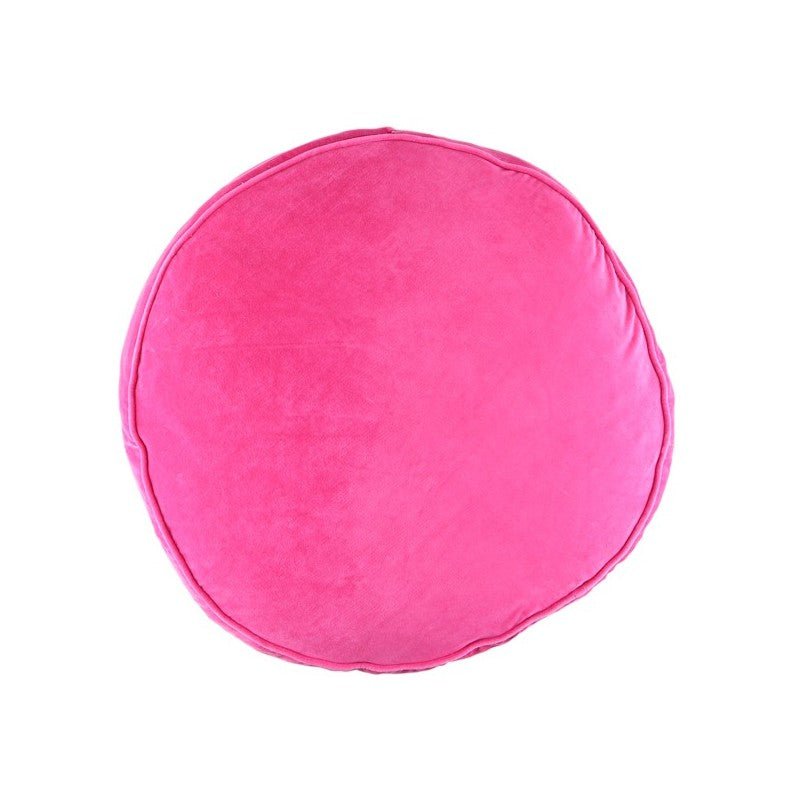 Bae Round Pink Cushion 60cm CUSHIONS > Velvet | Ruggy