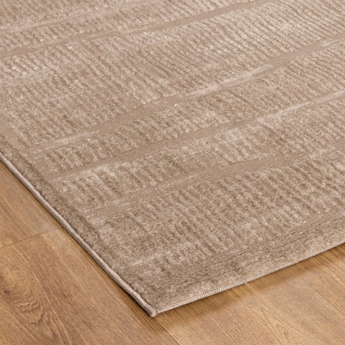Belisse Abstract Beige Lines Rug