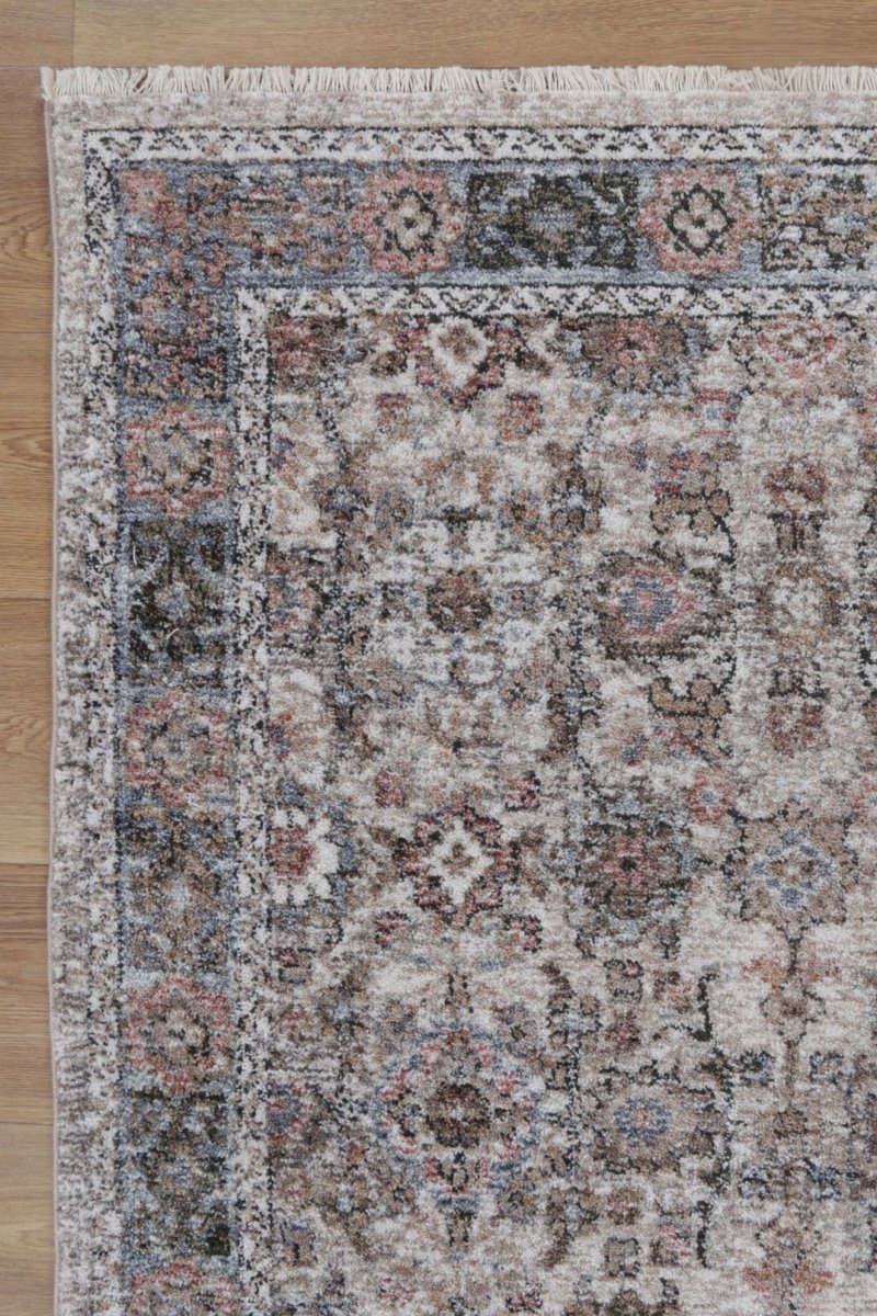 Bordura Vintage Cedercroft Beige/Rust Rug - Ruggy