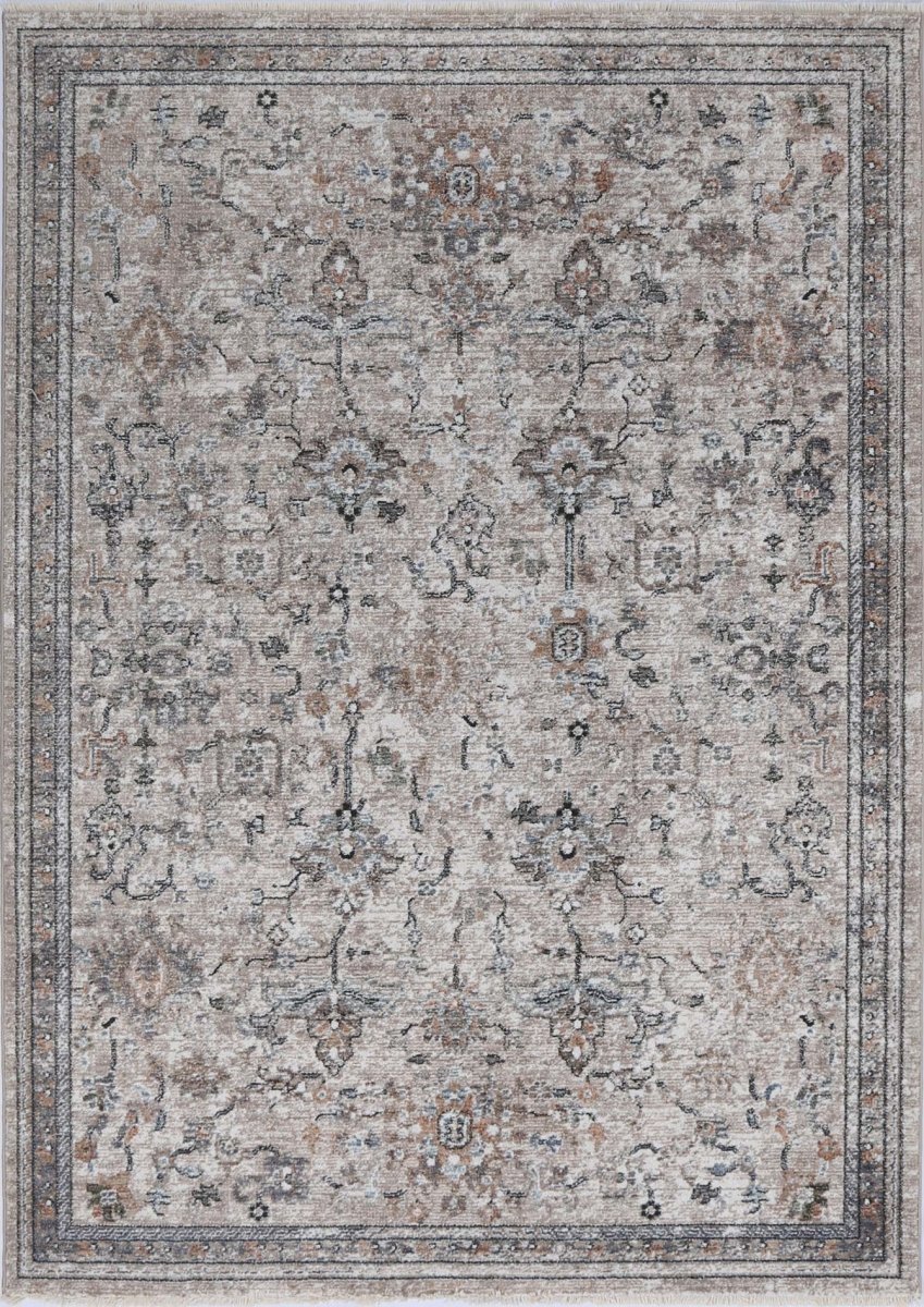 Bordura Vintage Parklane Beige Rug - Ruggy