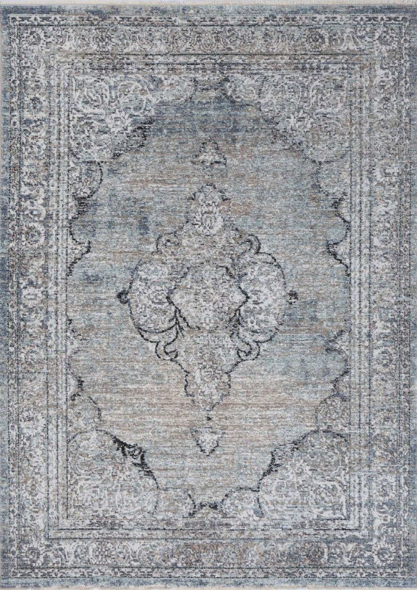 Bordura Vintage Woodmere Grey Rug - Ruggy
