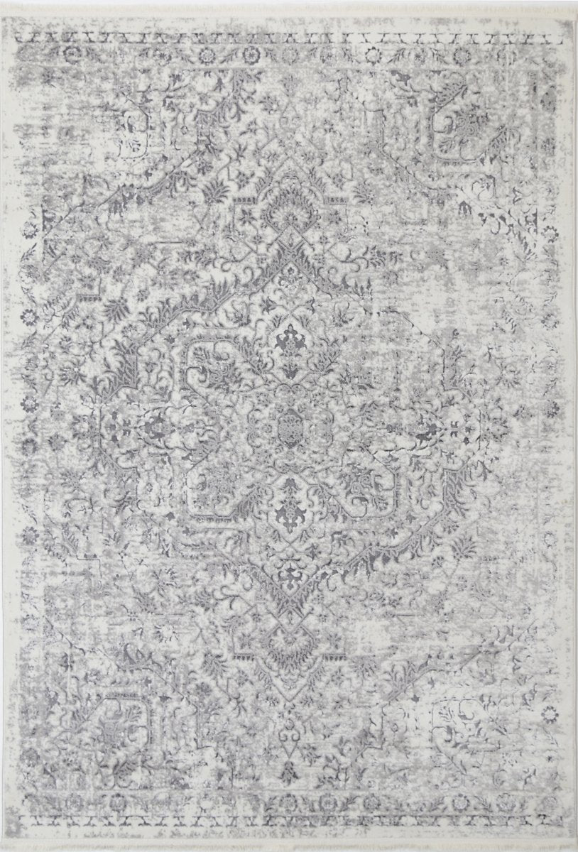 Celestial Vintage Grey Rug - Ruggy