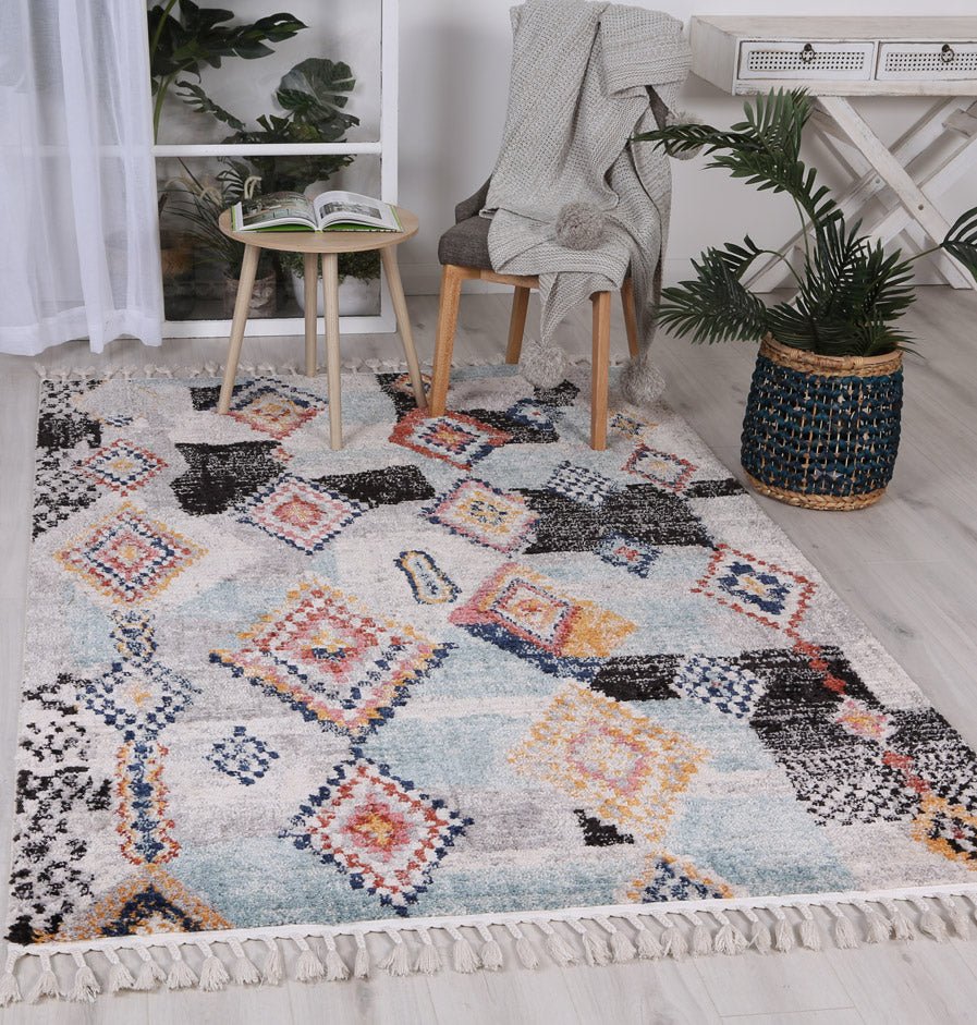 Divine Vintage Boho Zagora Multi Rug - Ruggy