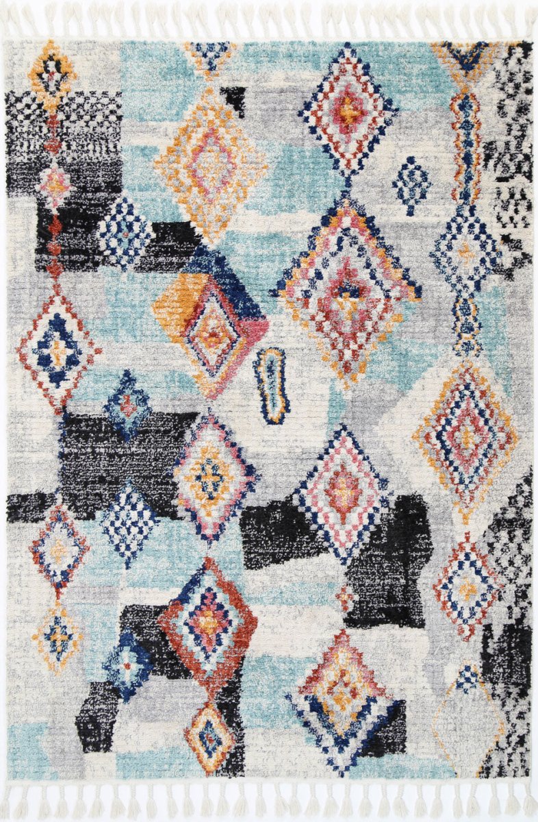 Divine Vintage Boho Zagora Multi Rug - Ruggy