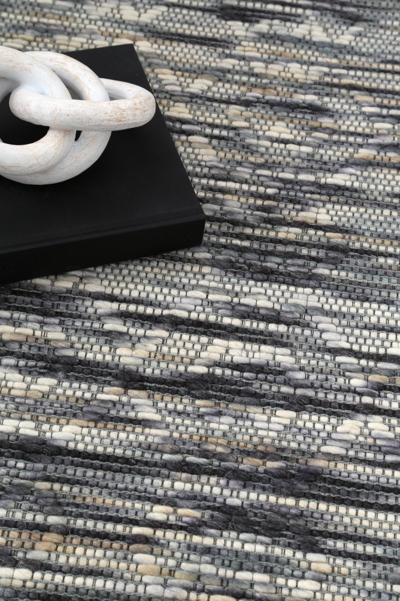 Dulcet Diamond Stone Wool Rug - Ruggy