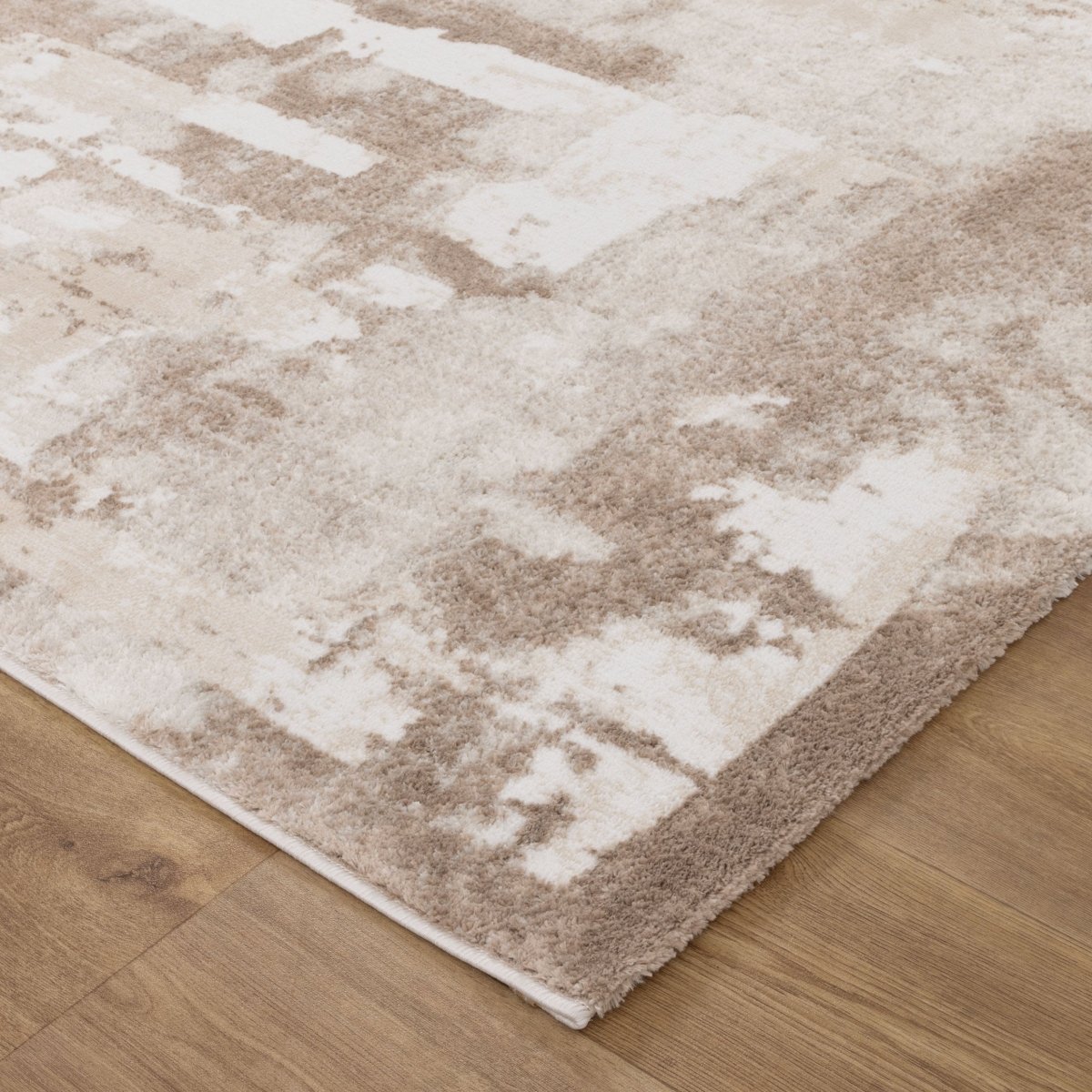 Eloura Abstract Wash Brown Rug