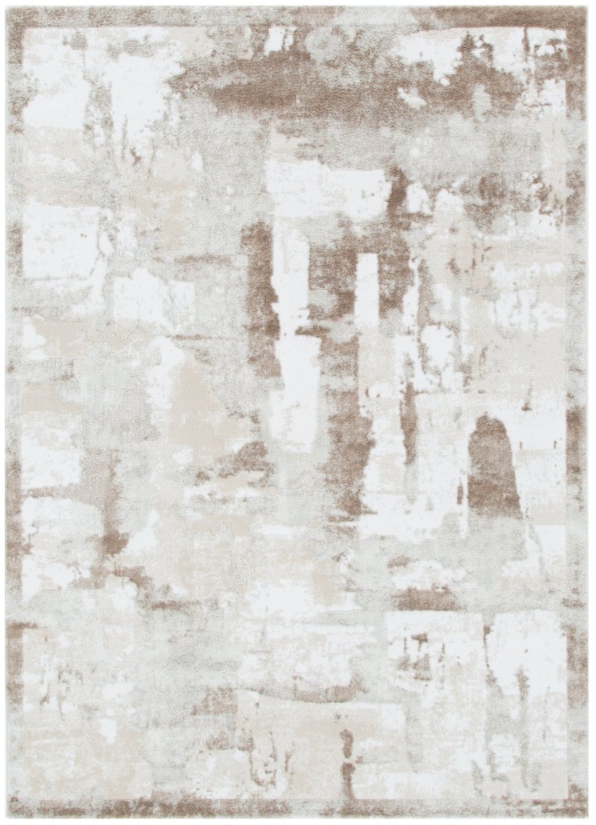 Eloura Abstract Wash Brown Rug