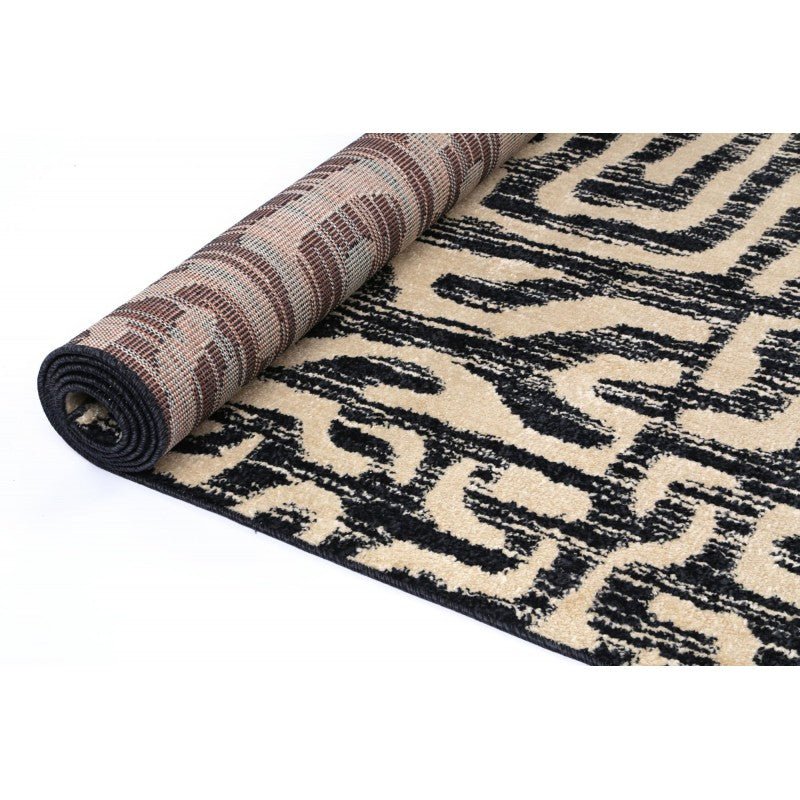 Esker Tribal Charcoal  Rug