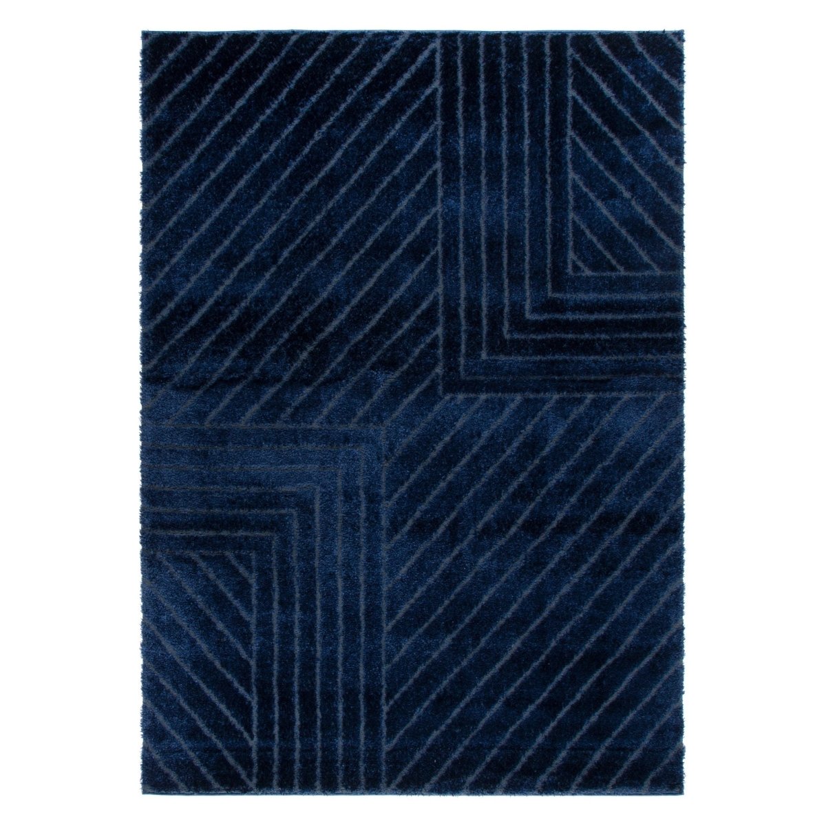Halcyon Shaggy Recline NAVY - Ruggy