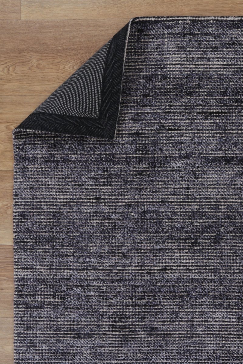 Haven Charcoal Cotton Rug Area Rug | Ruggy