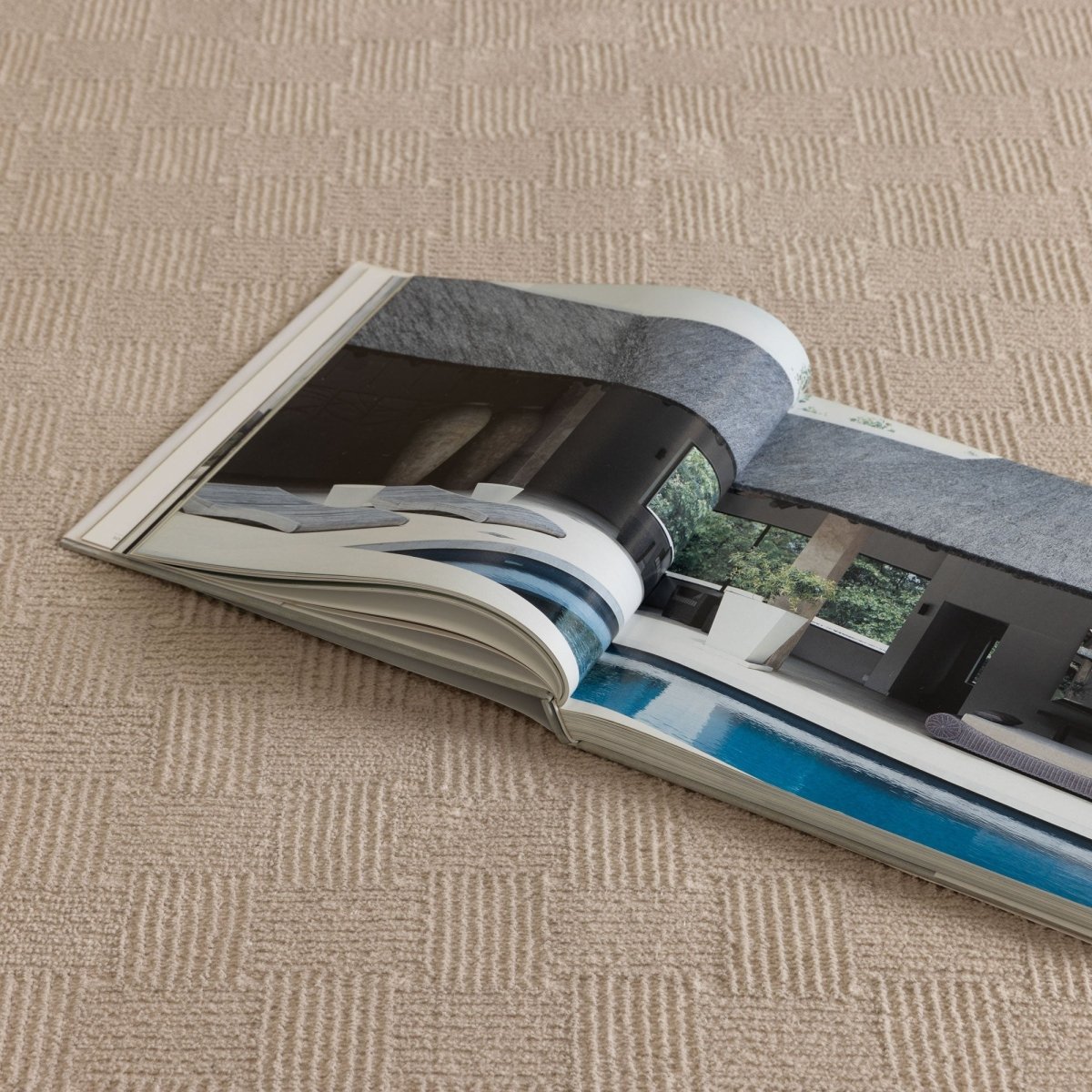 Jervis Checkers Beige Rug