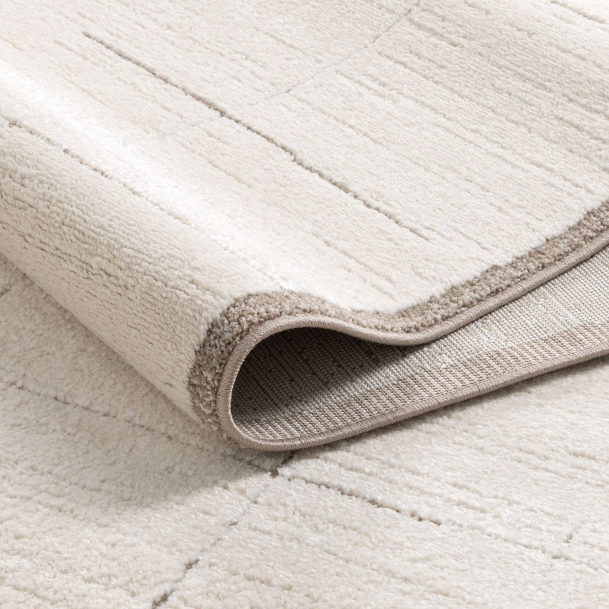 Kiama Square Lines Modern Rug