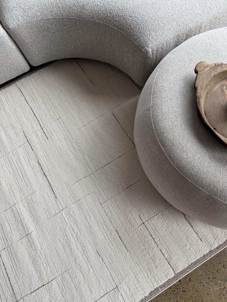 Kiama Square Lines Modern Rug