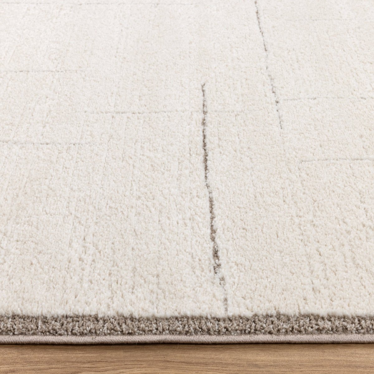 Kiama Square Lines Modern Rug